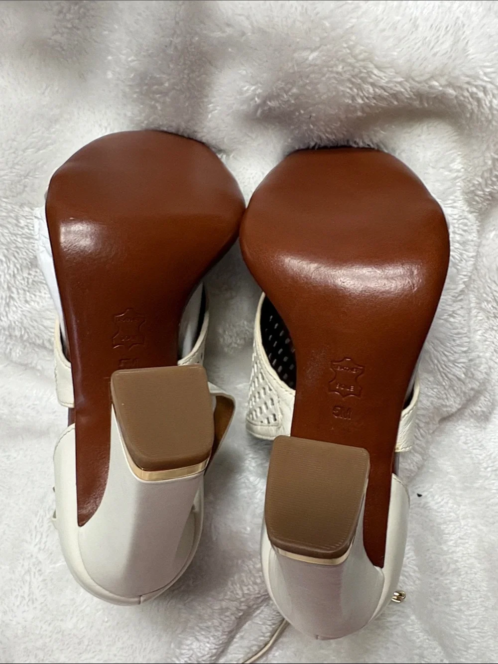 Tory Burch Perforated Block Heels
